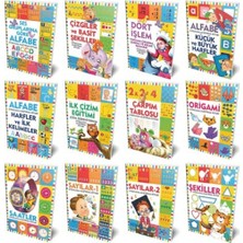 Mor Kelebek Etkinlik Kitapları Seti (12 Kitap Takım)