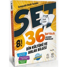 Ünlüler Karması 8. Sınıf Din Kültürü ve Ahlak Bilgisi 36 Haftalık Kazanım Denemeleri