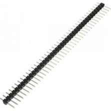 Gollum Teknoloji 1X40 Erkek Header 40 Pin 2.54MM 180 Derece (5 Adet)