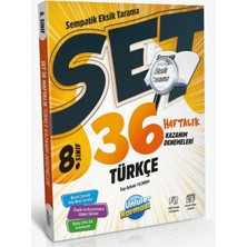 Ünlüler Karması 8. Sınıf Türkçe 36 Haftalık Kazanım Denemeleri