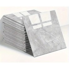 Dodes Gri Mermer Desenli Alüminyum Plastik Duvar Sticker