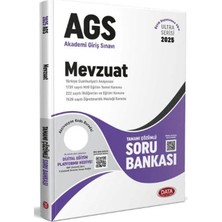Data Yayınları 2025 Ags Ultra Serisi Mevzuat Tamamı Çözümlü Soru Bankası