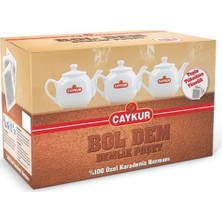 Çaykur Boldem Demlik Poşet 30 Adet Sade Çay 750gr Özel Karadeniz Harmanı