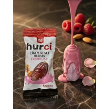 Hurci Frambuazlı, Çikolata Kaplı Bademli Hurma 250 gr