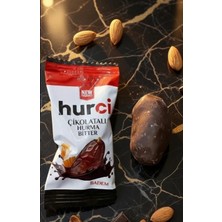 Hurci Bitter Çikolata Kaplı Bademli Hurma 500 gr