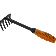 Roney Garden Küçük Bahçe Tırmığı 96-1324 Ergonomik Tutamaklı Dayanıklı Yapı ile Bahçe Bakım Aleti