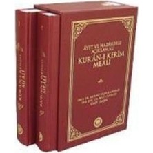 Marmara Üniversitesi İlahiyat Fakültesi Vakfı Ayet ve Hadislerle Açıklamalı Kuranı Kerim Meali Halit Zavalsız Ciltli 2016 Yayınlı Eğitim Düzeyi