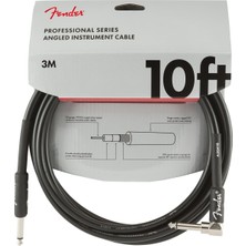 Fender Professional Series Instrument Cable 3 Metre - (Düz-Açılı) Enstrüman Kablosu