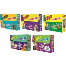 Timaş Yayınları Timaş Çocuk Levent Türkiye'yi Geziyorum 1-2-3-4-5 Tam Set 25 Kitap 4. Sınıf Eğitici Hikaye Kitapları