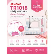 dm dikişmarket Janome tr 1018 Ev Tipi Taşınabilir Dikiş Makinası