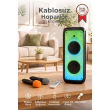 Torima Bluetooth Hoparlör Rgb Işıklı Speaker BTS-1938 Siyah