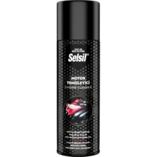Selsil Susuz Motor Temizleme Spreyi Motor Parlatıcı Sprey 500 Ml