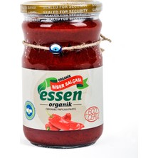 Essen Organik Biber Salçası 610 gr Tuzsuz Organik Ürün Tarım Bakanlığı Onaylı