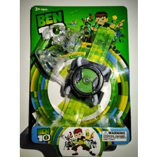 Ben 10 Oyuncak Benten Saat Işıklı Uzay Figürlü Hediyelik 5-7 Yaş Erkek Çocuklar İçin