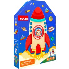Puedo Manyetik Oyun Seti - Uzay (70 Parça)