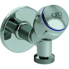 GPD Rios CMS30-2 Çamaşır Musluğu Çevirmeli Krom Malzeme ile Uzun Ömürlü Kullanım