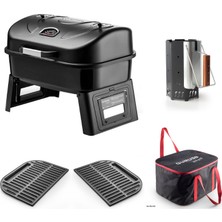 Guruss Go & Grill Barbekü Mangal Mega Pack Siyah