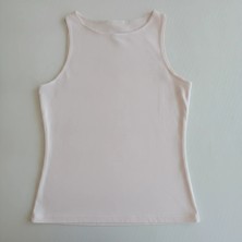 Bonbon Kadın Basic Kolsuz Içi Yarım Astarlı Tshirt BB2538