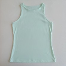 Bonbon Kadın Basic Kolsuz Içi Yarım Astarlı Tshirt BB2538
