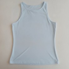 Bonbon Kadın Basic Kolsuz Içi Yarım Astarlı Tshirt BB2538