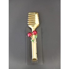 Balsa Gold Renk Kiraz Detaylı Maşa