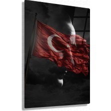 Sevgili Cam Payidar – Mustafa Kemal Atatürk – Cam Tablo