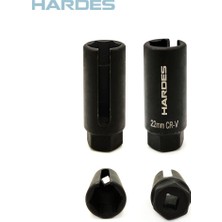 Hardes 22 mm Havalı Oksijen Sensör Lokması 3/8" Soket