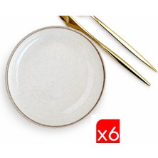 Kütahya Porselen Moderna Tarçın Mini Kase 8cm 6 Lı