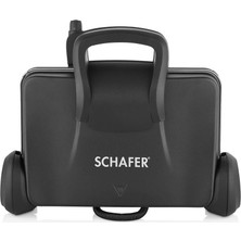 Schafer Tosthaus 1800W Tost ve Izgara Makinesi Siyah