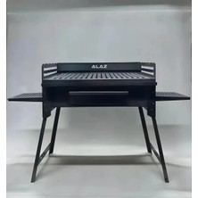 Alaz 35X60 Kalın Mangal Açılır Ayak 1.5 mm Kalınlık