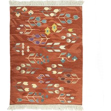 Soho Antiq Cenker Laleli El Dokuma Kilim 117X165 cm