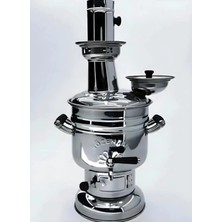 Sözenler 4 Litre Kömürlü  Üst Kapak Açılabilen Semaver