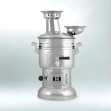 Sözenler 4 Litre Kömürlü-Odunlu Krom Semaver Turbo Modeli