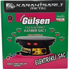 Bayraktar Elektirikli Katmer Yufka Sacı