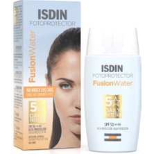 Isdin Fotoprotector Fusion Water Magic SPF50 50 ml Hassas Ciltler İçin Yüksek Koruma