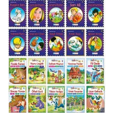 Evrensel 1. Sınıf Hikaye Seti 20 Kitap (Papağan Pikko + Eğitici Öyküler)