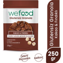 Wefood Glutensiz Granola Kakao & Fındıklı 250 gr