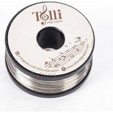 Telli Çalgı Yapım Paslanmaz Çelik Makara Bağlama Teli 200 gr 0,20