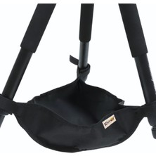Temel Tripod ve Şövale İçin Ağırlık Eşya Çantası Cırtlı Sabitlemeli Siyah