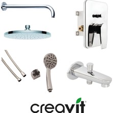 Creavit Ankastre Duş Seti DAC4600 + A12 + SH330 + A08 + SH116