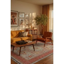 Naar Mira Memlük V11 Kaymaz Tabanlı Yıkanabilir Klasik Kilim