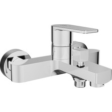 Kale Sempre Banyo Bataryası Krom Renkli Seramik Malzemeden Ergonomik Aç - Kapa Tasarım