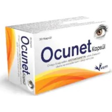 Ocunet 30 Kapsül Omega 3 İçeren Yetişkinler İçin Zengin İçerik Besin Takviyesi