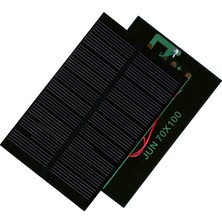 Emin İş Eğitimi Güneş Enerjisi Pili & Paneli 10X7 cm 6 Volt 100 mA Verimlilik ile Elektrik Üretimi