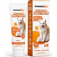 Wondercat Multivitamin Malt Kedi Macunu 100 gr