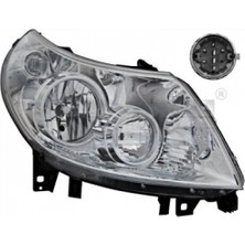 Tyc Fiat Ducato 2011-2013 Ön Far Elektrikli Motorlu 7 Pin Li Sol (Oem No: 1606927480)