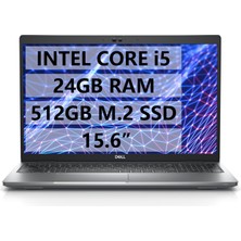 Dell Latitude 5530 N210L5530MLK15U  İ5-1235U - 24GB Ram - 512GB M.2 SSD - W11P - 15.6" Taşınabilir Bilgisayar