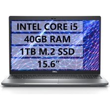 Dell Latitude 5530 N210L5530MLK15U  İ5-1235U - 40GB Ram - 1tb M.2 SSD - W11P - 15.6" Taşınabilir Bilgisayar