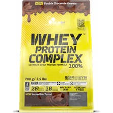 Olimp Whey Protein Complex 700 gr Double Çikolata Aromalı Toz Formda Whey Protein İçerir