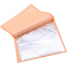 Rich Gümüş Renk Yaprak Varak 16 x 16 cm Standart Boya Özellikli 25'li Paket